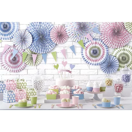 Selyempapír pompom rózsaszín 35cm