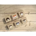 Fa csipesz natúr fa (20 db)