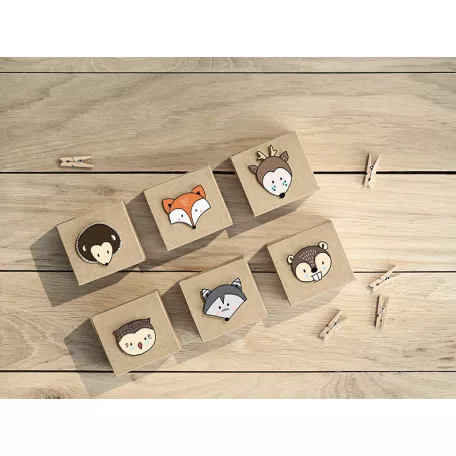 Fa csipesz natúr fa (20 db)