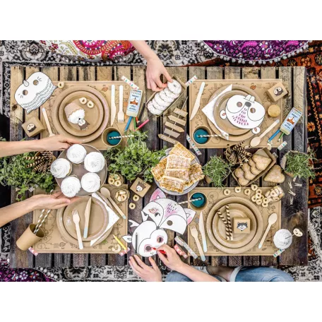 Fa csipesz natúr fa (20 db)