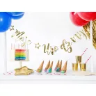 Papír szívószál piros - fehér 19.5cm (10 db)