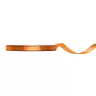 Szatén szalag rozsdabarna 6mm/25m