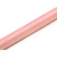 Organza 36 cm x 9m - halvány rózsaszín