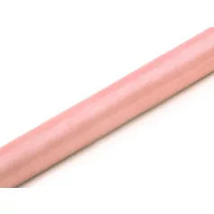 Organza 36 cm x 9m - halvány rózsaszín