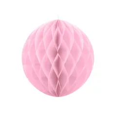 Méhsejt dekorgömb rózsaszín 20cm