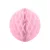 Méhsejt dekorgömb rózsaszín 20cm