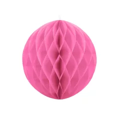 Méhsejt dekorgömb rózsaszín 20cm