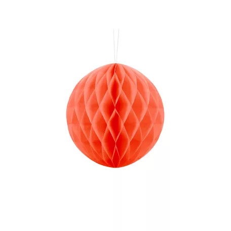 Méhsejt dekorgömb narancssárga 20cm