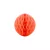 Méhsejt dekorgömb narancssárga 20cm