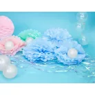 Selyempapír pompom világoskék 25cm