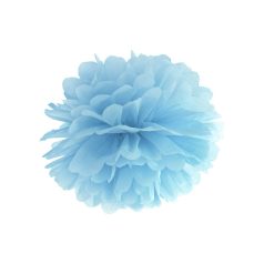 Selyempapír pompom világoskék 35cm