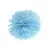Selyempapír pompom világoskék 35cm