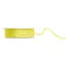 Szatén szalag, yellow, 3mm/50m