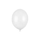 Erős Lufi 27cm Metál tiszta fehér (50 db)