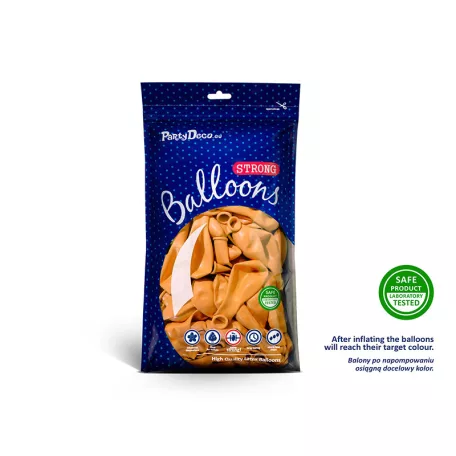 Erős Lufi 27cm mandarin (50 db)