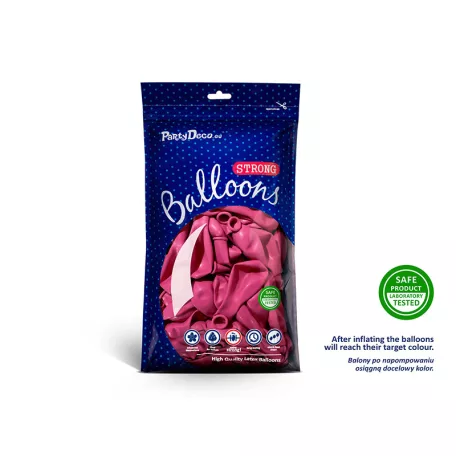 Erős Lufi 27cm élénk rózsaszín (50 db)