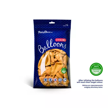 Erős Lufi 27cm mézsárga (50 db)