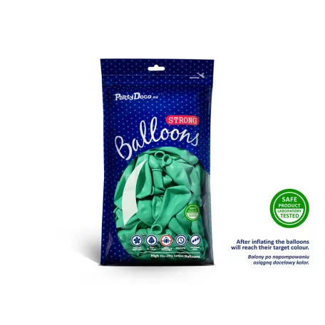 Erős Lufi 27cm menta zöld (50 db)