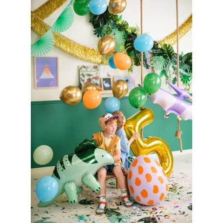 Erős Lufi 30cm - smaragdzöld (10 db)