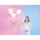 Erős Lufi 30cm - tiszta fehér (10 db)