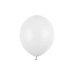 Erős Lufi 30cm - tiszta fehér (50 db)