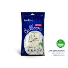 Erős Lufi 30cm - tiszta fehér (50 db)