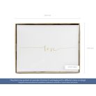 Vendégkönyv Love - arany