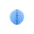 Méhsejt dekorgömb világoskék 20cm