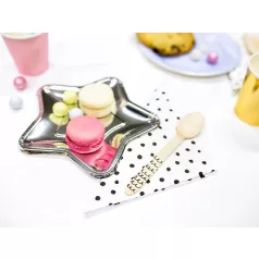 Fából készült evőeszköz fekete (18 db)