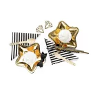 Fából készült evőeszköz fekete (18 db)