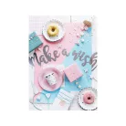 Papírtányér Unikornis party - csillagok (6 db)