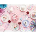 Papírtányér Unikornis party - csillagok (6 db)