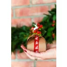 Köszönetajándék doboz kraft 6x6x5.5cm (10 db)