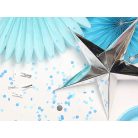 Papír Csillag - 45 cm Ezüst