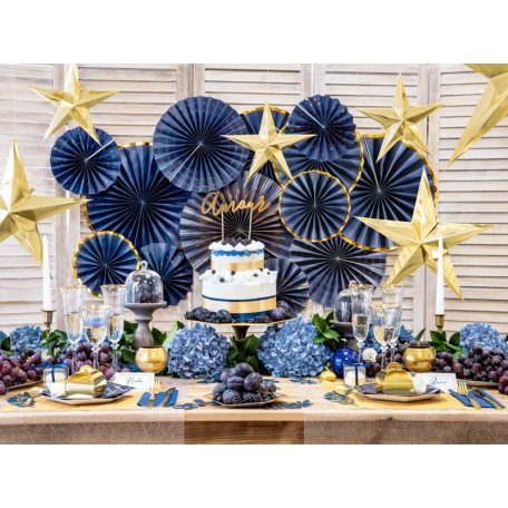 Papír Csillag - 45 cm Arany