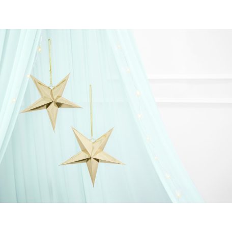 Papír Csillag - 45 cm Arany
