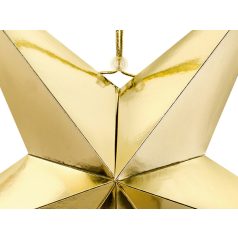 Papír Csillag - 70 cm Arany