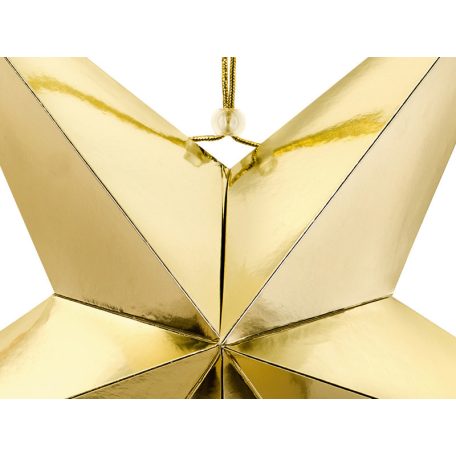 Papír Csillag - 70 cm Arany