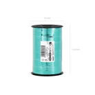 Műanyag szalag lufikhoz türkizkék (5mm / 225m)