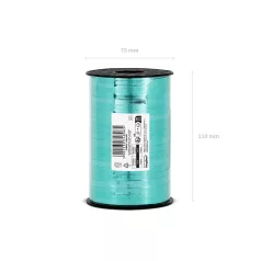 Műanyag szalag lufikhoz türkizkék (5mm / 225m)