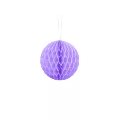 Méhsejt dekorgömb lila 10cm