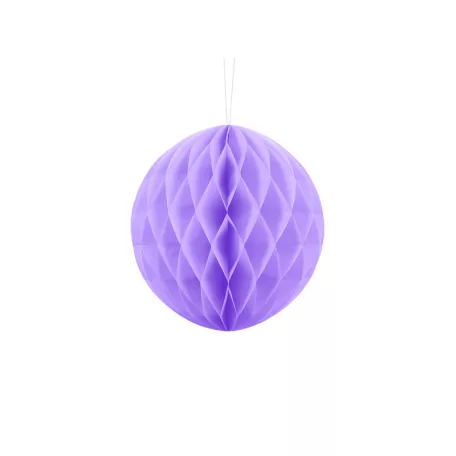Méhsejt dekorgömb lila 20cm
