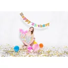 Méhsejt dekorgömb égszínkék 20cm