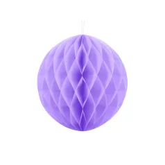 Méhsejt dekorgömb lila 30cm