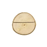  Fából készült ültető kártya tartó - átmérő 3-4cm (10 db)
