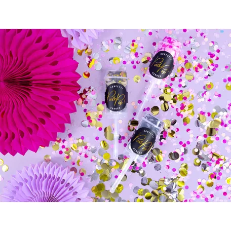 Konfetti rózsaszín