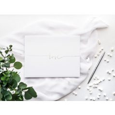 Vendégkönyv Love - ezüst