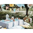 Papír szívószál vegyes színek (10 db)