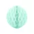 Méhsejt dekorgömb világos menta 20cm