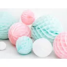 Méhsejt dekorgömb világos menta 20cm